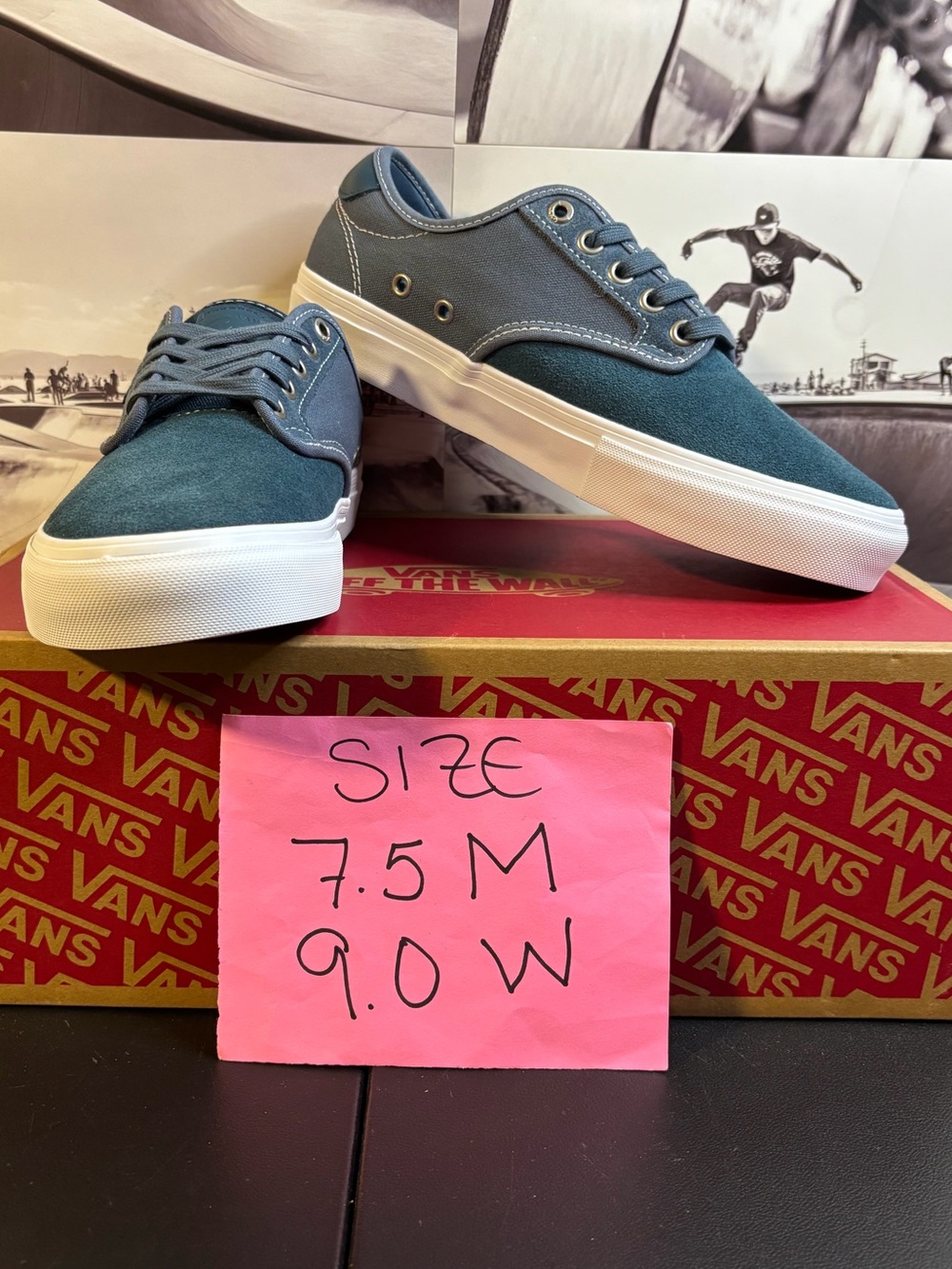 Vans Chima Ferguson Pro sz 7.5 Men’s 9.0 Woman